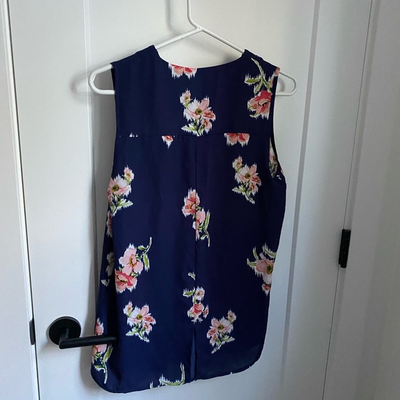 Renee C tenor maternity top with pleat front sz S - Picture 3 of 7